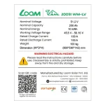 CAML 10.24 kWh (200Ah, 51.2V) LiFePO4 Battery – Wall Mount