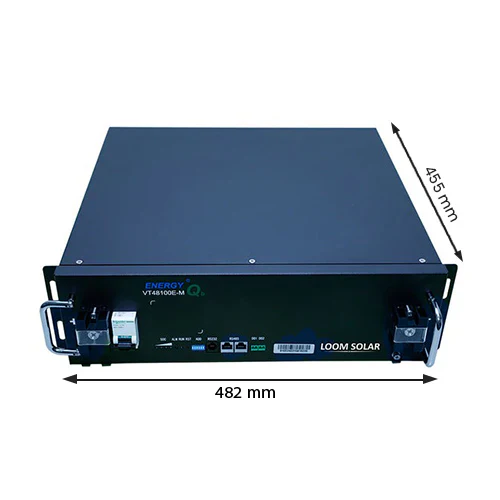 CAML 48 V 100 Ah, 5 kWh Lithium Battery – Rack Mount
