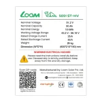 CAML 50 Ah, 204.8 V / 10 kWh High-Voltage Stackable Lithium Battery